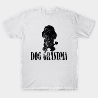 Poodles Dog Grandma T-Shirt